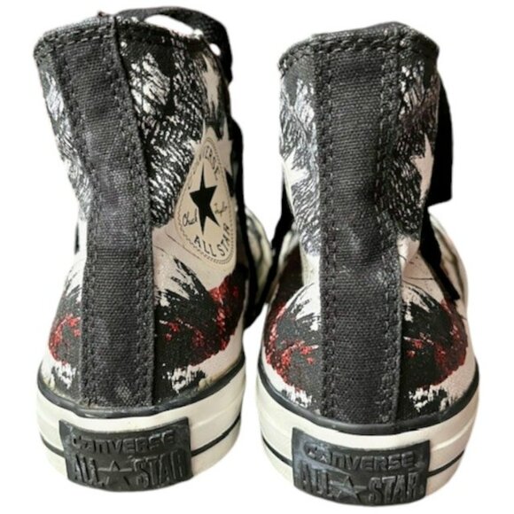 Converse Unisex Chuck Taylor All Star Flag Hi Top - Red/White/Blue/Black - 7 - Picture 7 of 15